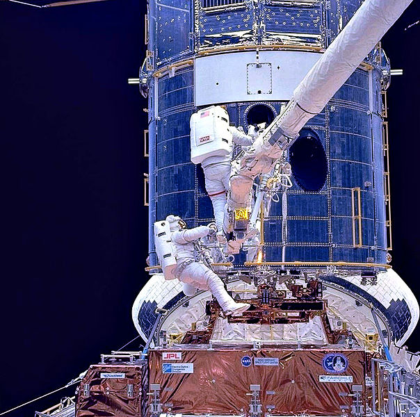 Hubble being fixed