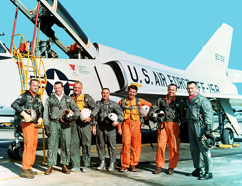 The Mercury Seven astronauts