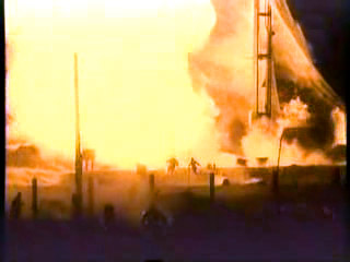 The explosion at Tyuratam