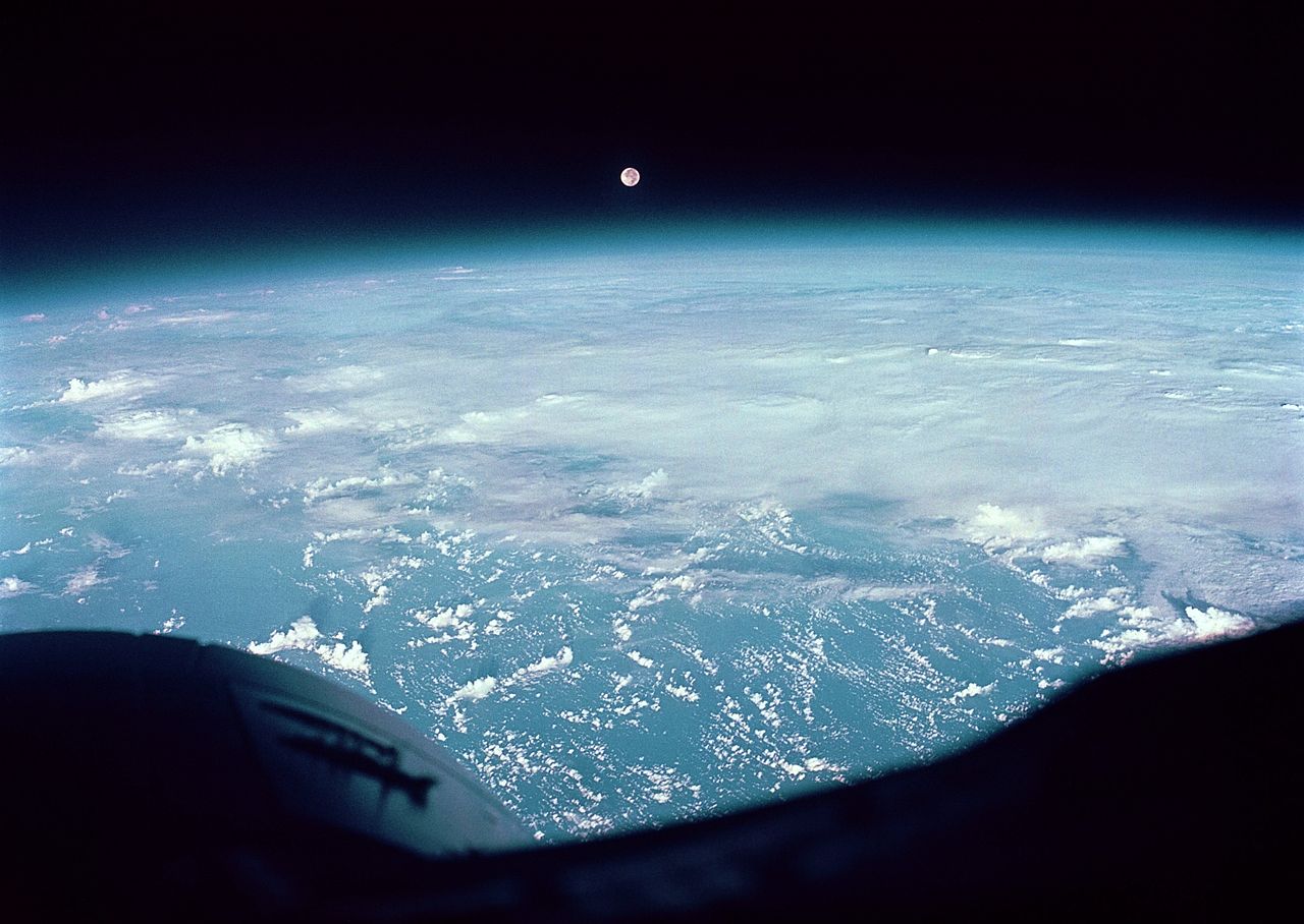 The Pacific, from Gemini 7