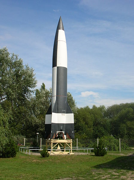 The V-2 rocket assembled